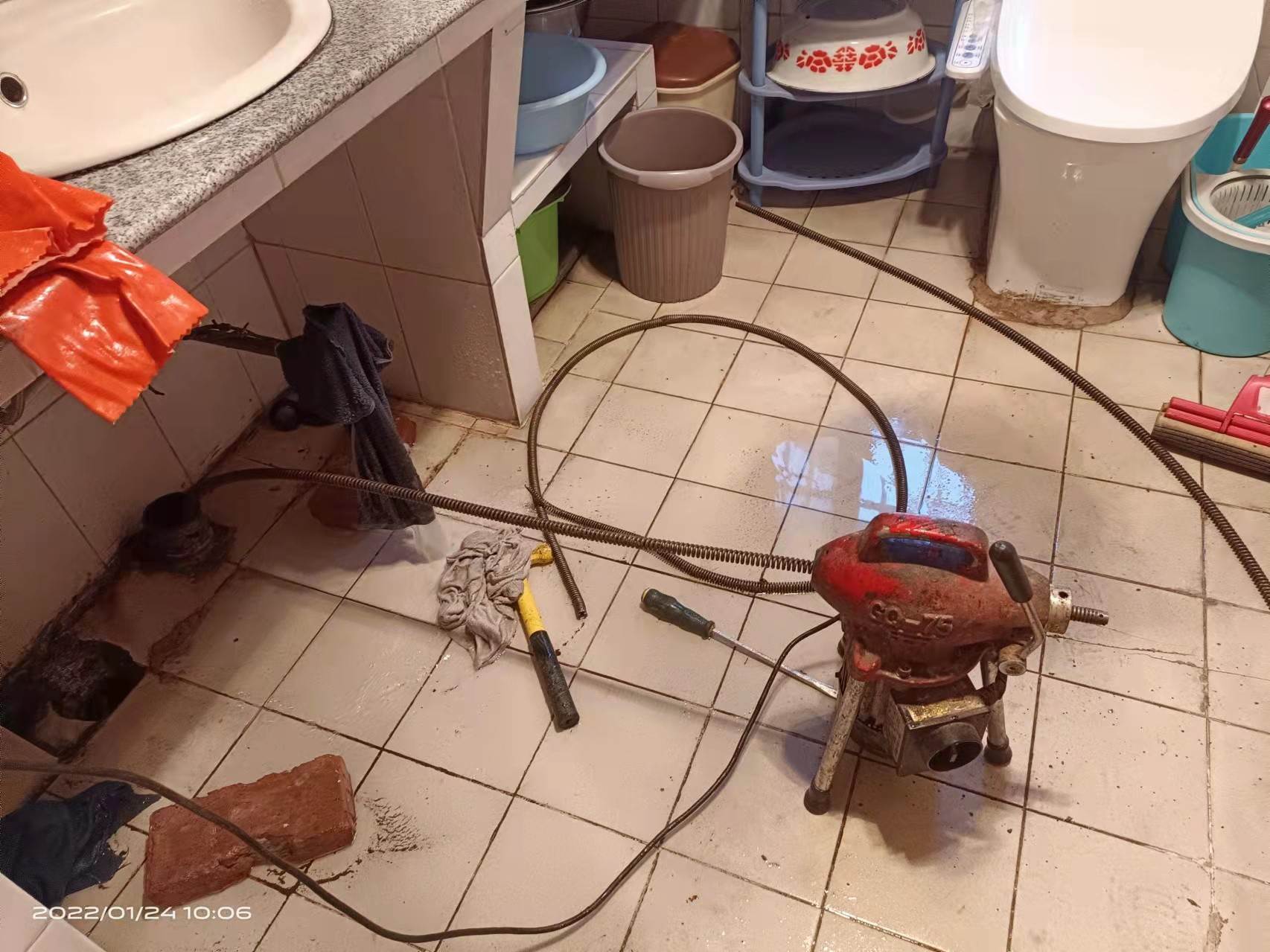 崇信疏通厨房下水道，地漏疏通